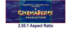 cinescope aspect ratio